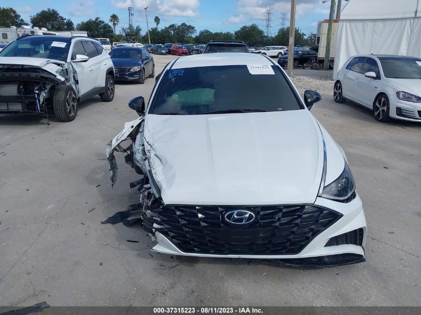 2021 Hyundai Sonata Sel Plus VIN: 5NPEJ4J24MH127918 Lot: 37315223