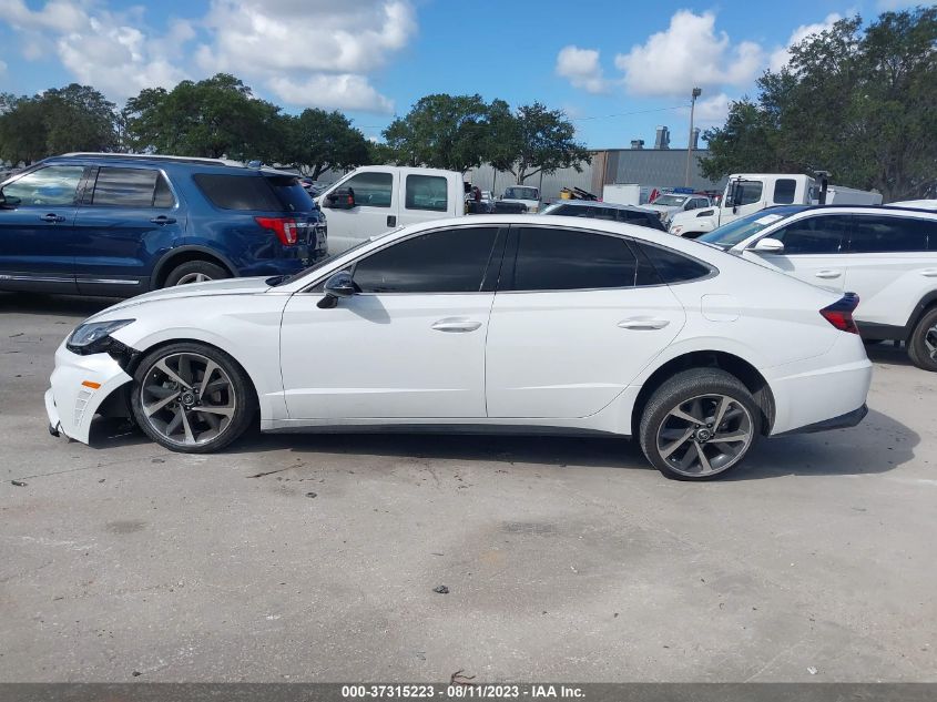 2021 Hyundai Sonata Sel Plus VIN: 5NPEJ4J24MH127918 Lot: 37315223