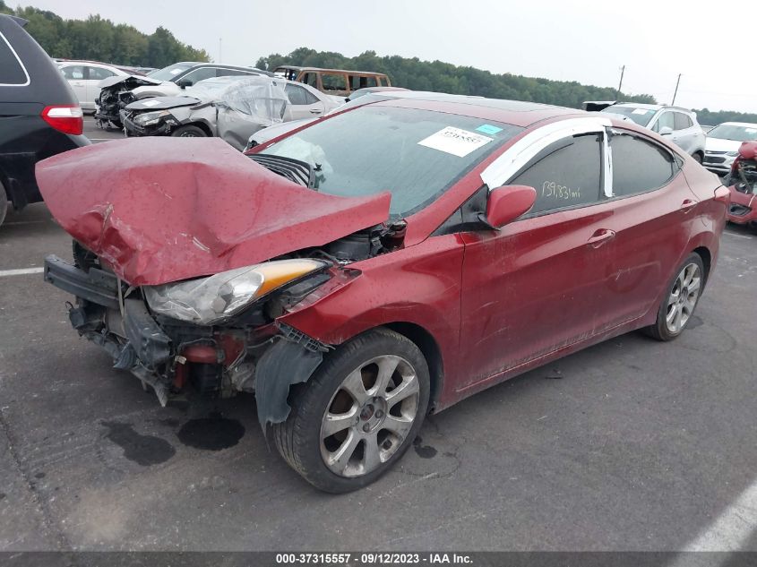 2012 Hyundai Elantra Limited (Ulsan Plant) VIN: KMHDH4AE7CU312658 Lot: 37315557