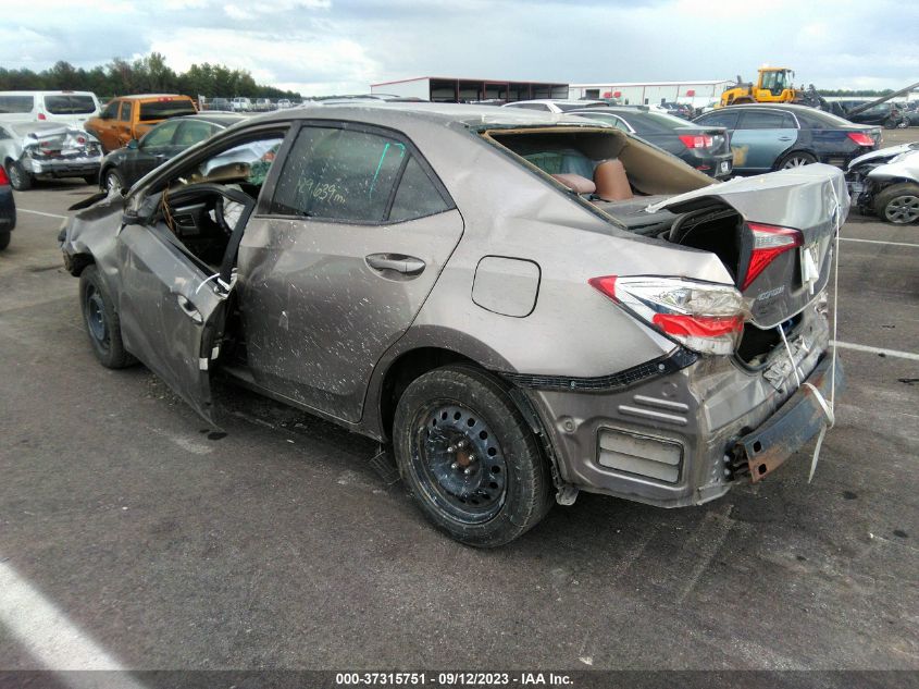 2014 Toyota Corolla Le VIN: 5YFBURHEXEP104302 Lot: 37315751