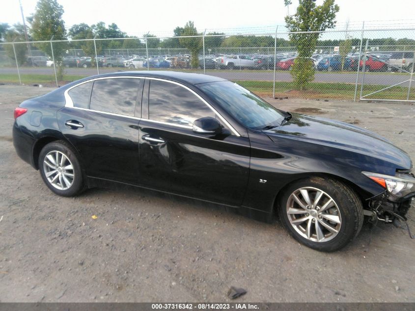 2015 Infiniti Q50 VIN: JN1BV7APXFM350870 Lot: 40694246