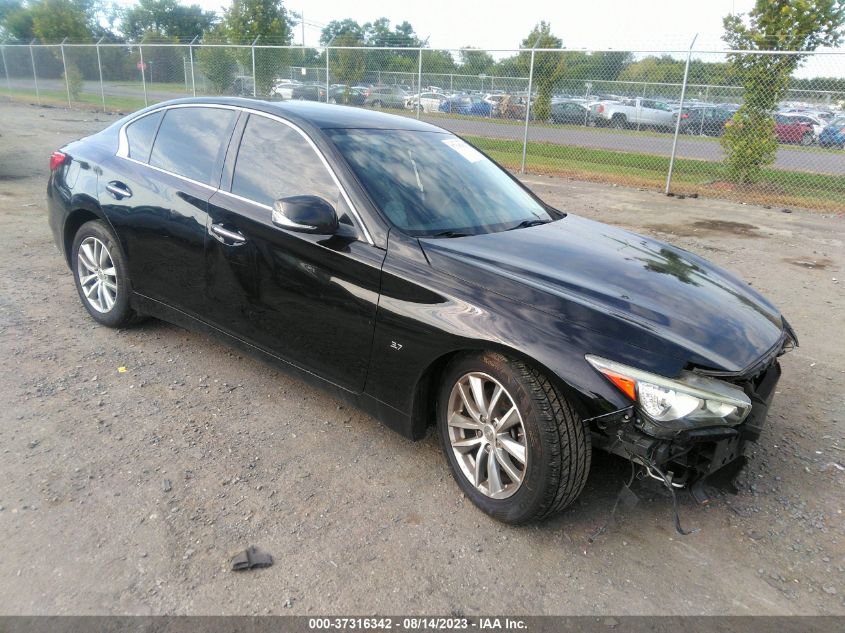 2015 Infiniti Q50 VIN: JN1BV7APXFM350870 Lot: 40694246