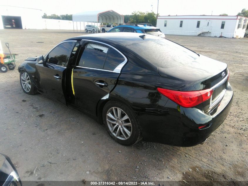 2015 Infiniti Q50 VIN: JN1BV7APXFM350870 Lot: 40694246