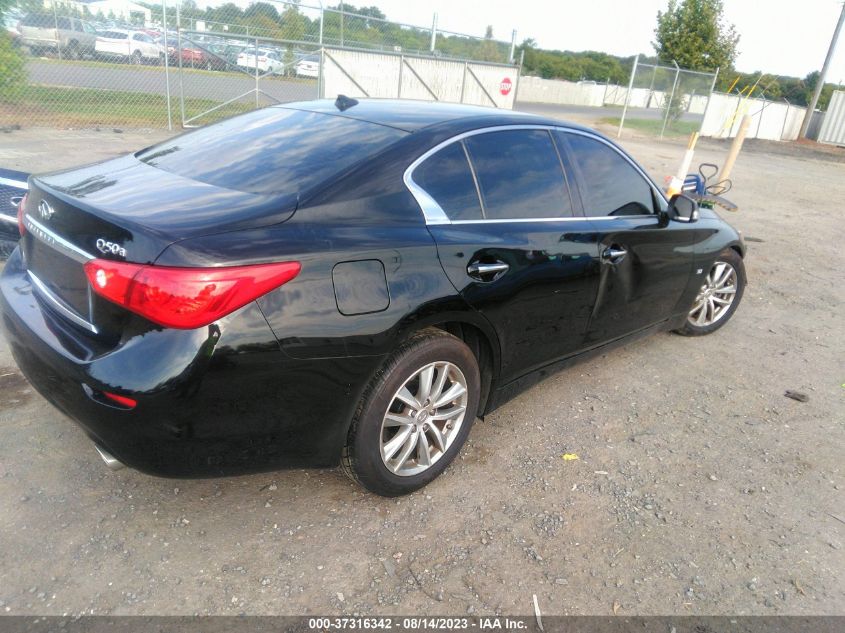 2015 Infiniti Q50 VIN: JN1BV7APXFM350870 Lot: 40694246