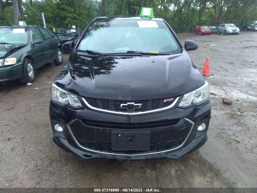 1G1JD5SBXK4103032 2019 Chevrolet Sonic Lt Auto