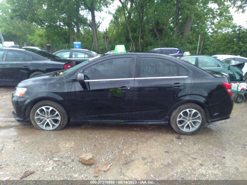 2019 Chevrolet Sonic Lt Auto VIN: 1G1JD5SBXK4103032 Lot: 37316998