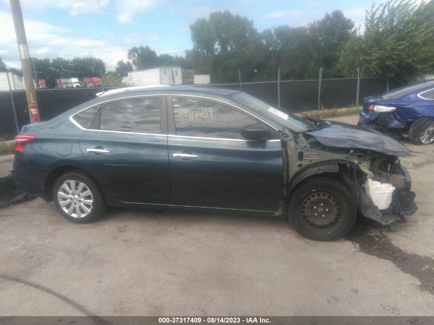 2016 Nissan Sentra Sv VIN: 3N1AB7AP3GY249723 Lot: 37317409