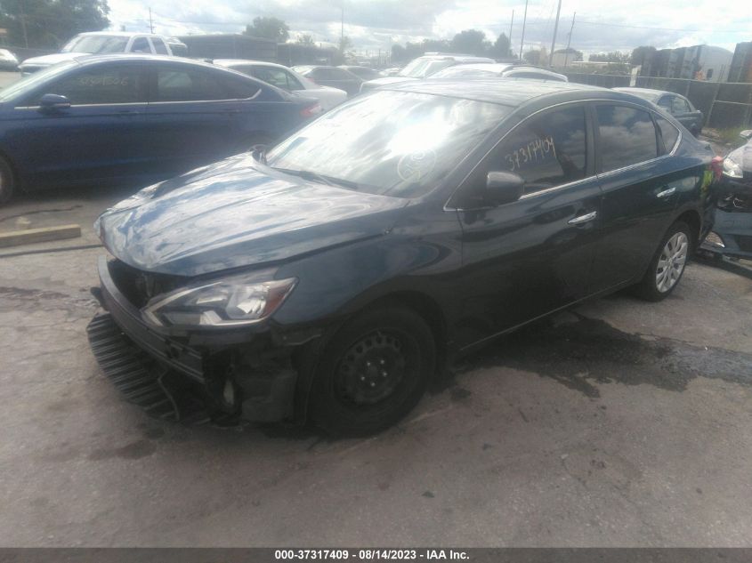 2016 Nissan Sentra Sv VIN: 3N1AB7AP3GY249723 Lot: 37317409