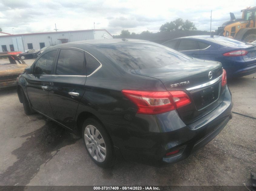 2016 Nissan Sentra Sv VIN: 3N1AB7AP3GY249723 Lot: 37317409