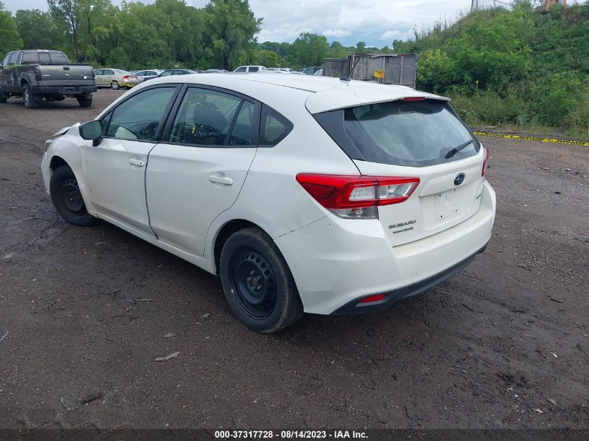 2018 Subaru Impreza 2.0I VIN: 4S3GTAA61J3705467 Lot: 40705563