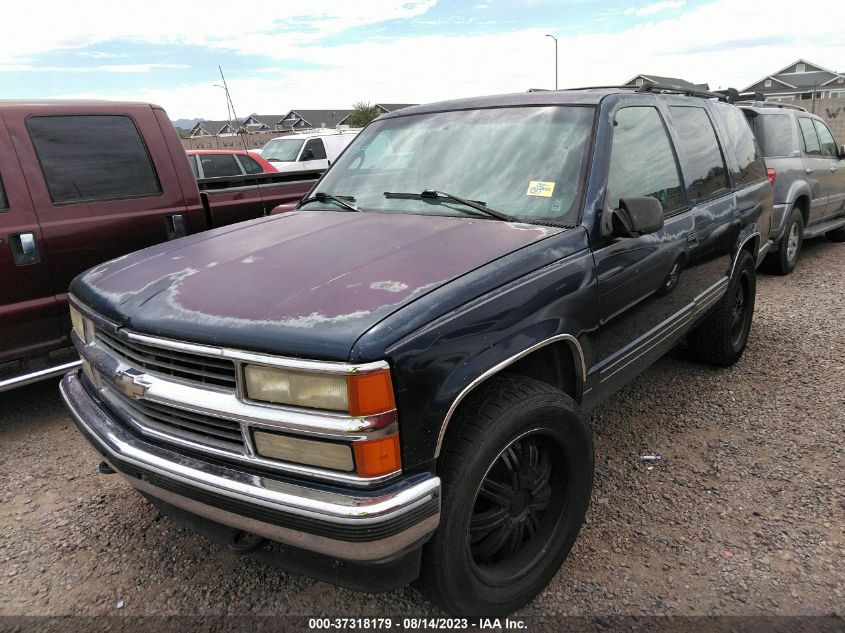 1996 Chevrolet Tahoe K1500 VIN: 1GNEK13R9TJ419213 Lot: 37318179