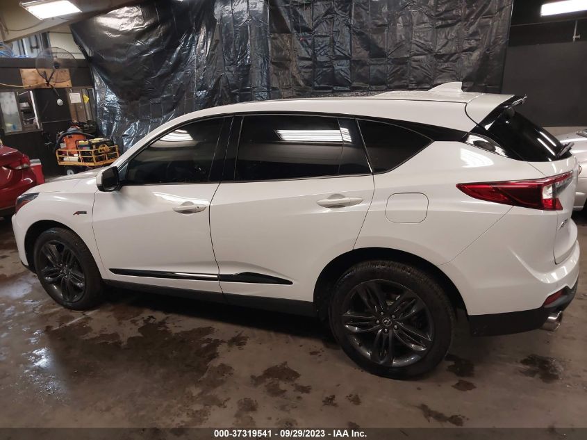 2022 Acura Rdx A-Spec Package VIN: 5J8TC2H65NL012483 Lot: 37319541