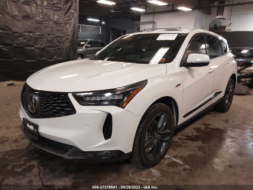 2022 Acura Rdx A-Spec Package VIN: 5J8TC2H65NL012483 Lot: 37319541