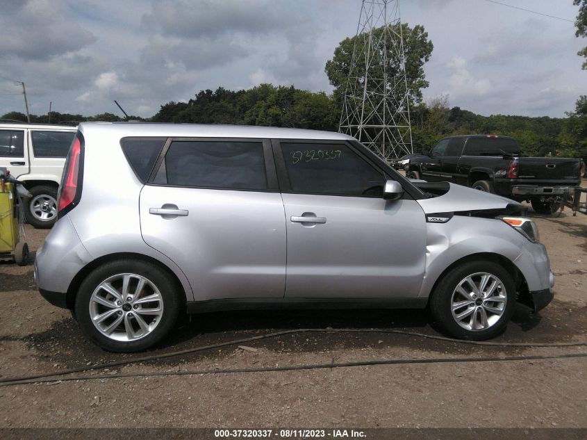 2018 Kia Soul + VIN: KNDJP3A55J7596887 Lot: 37320337