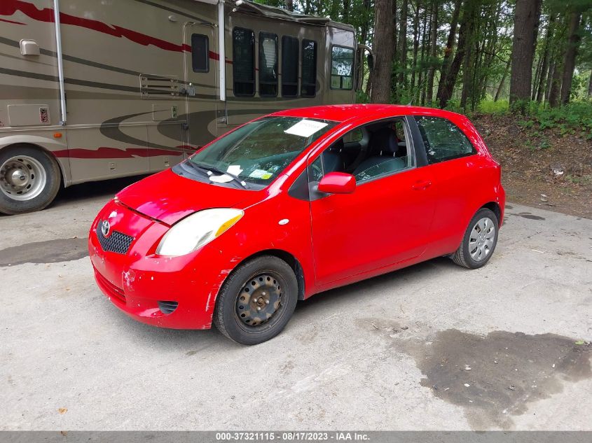 2008 Toyota Yaris VIN: JTDJT923485216021 Lot: 37321115