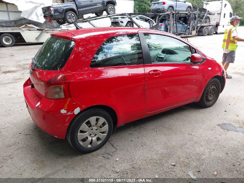 2008 Toyota Yaris VIN: JTDJT923485216021 Lot: 37321115