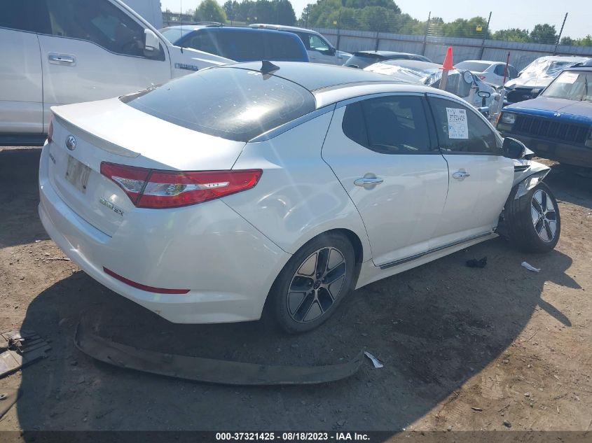 KNAGM4AD5D5053021 2013 Kia Optima Hybrid Ex