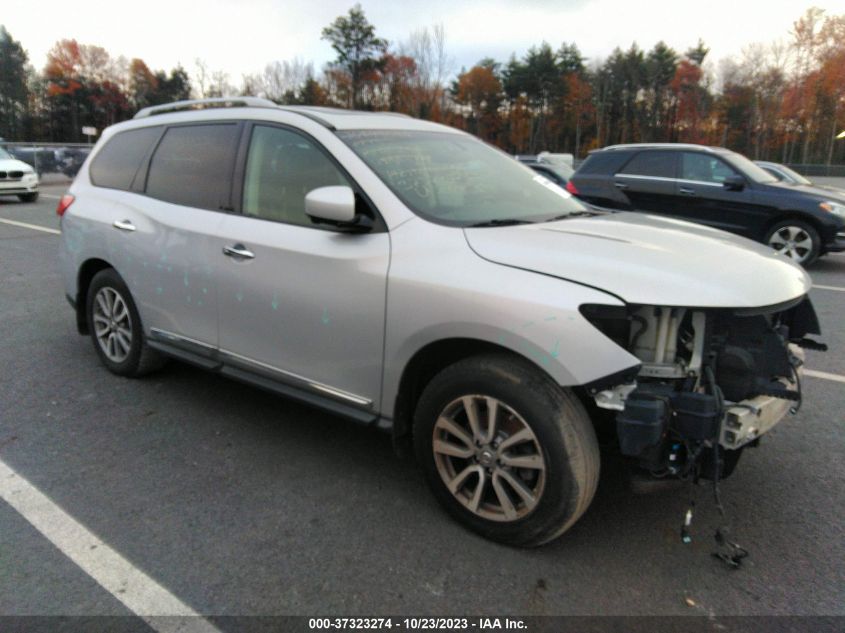 2015 Nissan Pathfinder Sl VIN: 5N1AR2MM9FC617581 Lot: 37323274