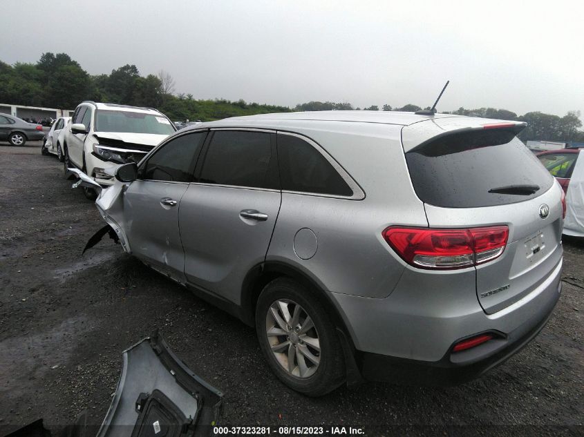 5XYPG4A32JG371683 2018 Kia Sorento 2.4L L