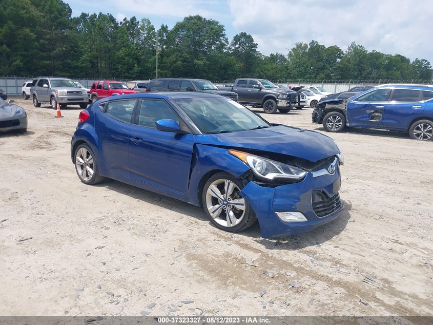 2017 Hyundai Veloster Value Edition VIN: KMHTC6AD4HU324805 Lot: 37323327