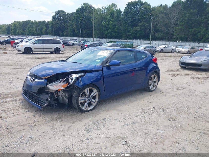 2017 Hyundai Veloster Value Edition VIN: KMHTC6AD4HU324805 Lot: 37323327