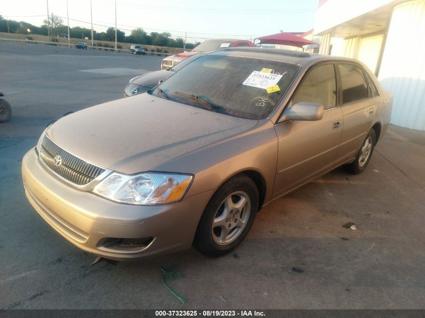 4T1BF28B11U122123 2001 Toyota Avalon Xl W/Bucket Seats