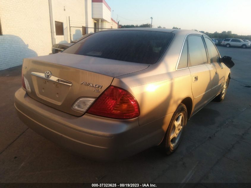 2001 Toyota Avalon Xl W/Bucket Seats VIN: 4T1BF28B11U122123 Lot: 37323625