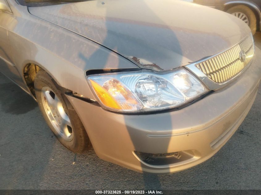 4T1BF28B11U122123 2001 Toyota Avalon Xl W/Bucket Seats