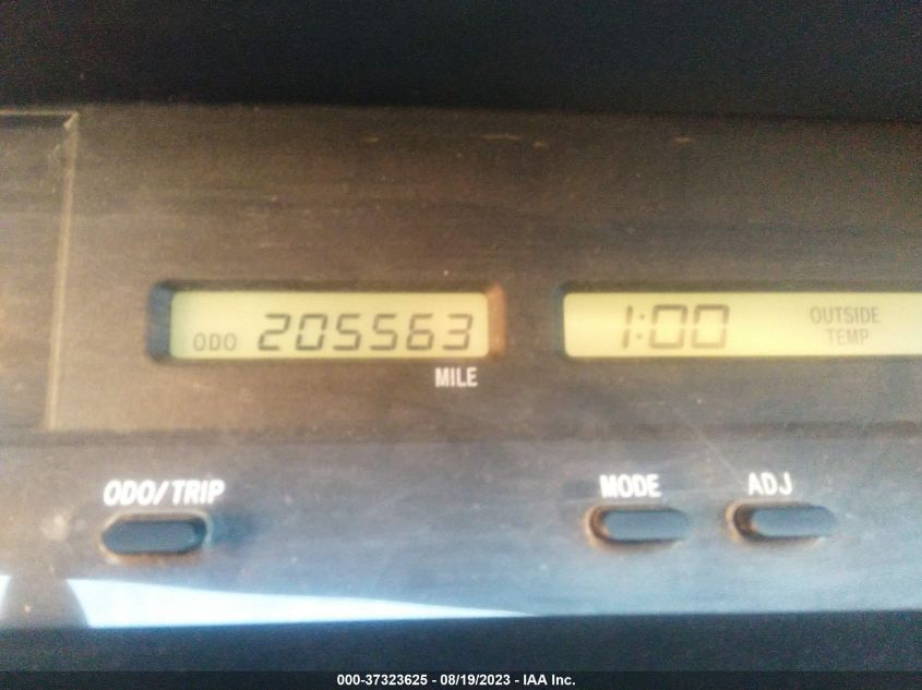 4T1BF28B11U122123 2001 Toyota Avalon Xl W/Bucket Seats