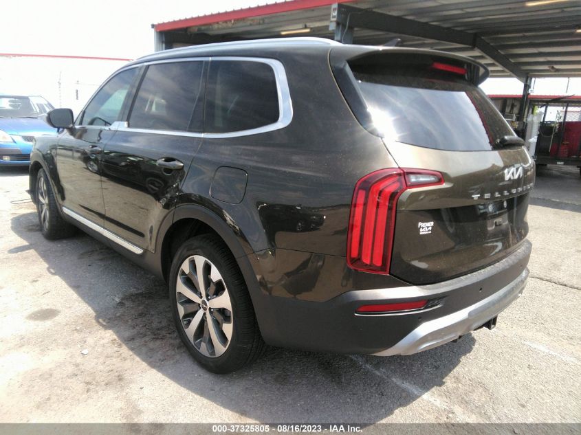 5XYP34HC7NG255757 2022 Kia Telluride Ex