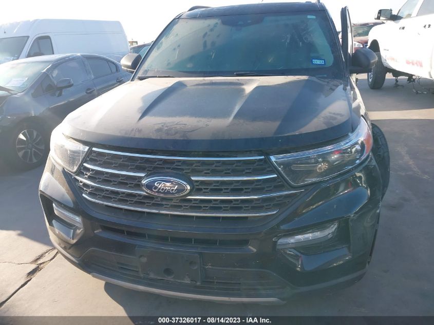 2022 Ford Explorer Xlt VIN: 1FMSK7DH8NGA11107 Lot: 37326017