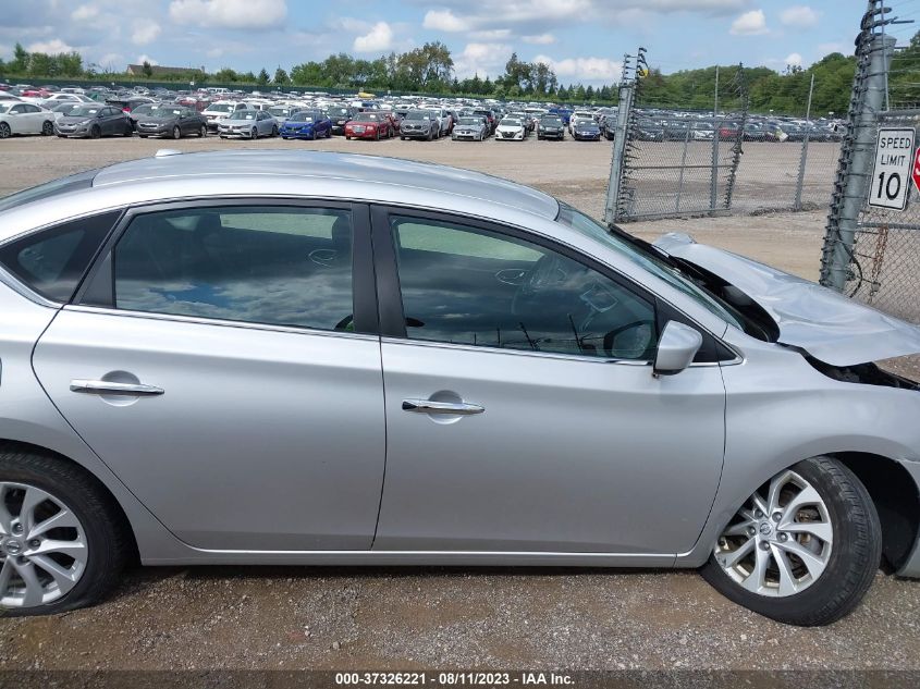 2019 Nissan Sentra Sv VIN: 3N1AB7APXKY444923 Lot: 37326221