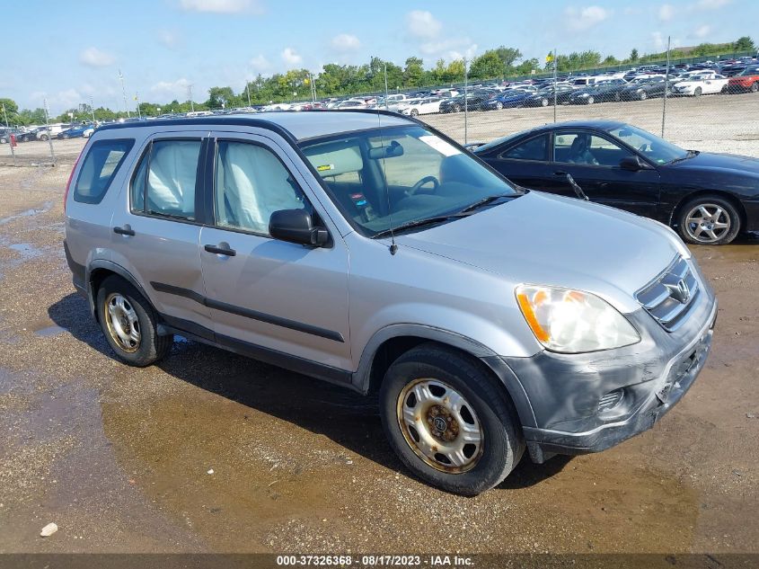 2006 Honda Cr-V Lx VIN: JHLRD68536C028206 Lot: 37326368