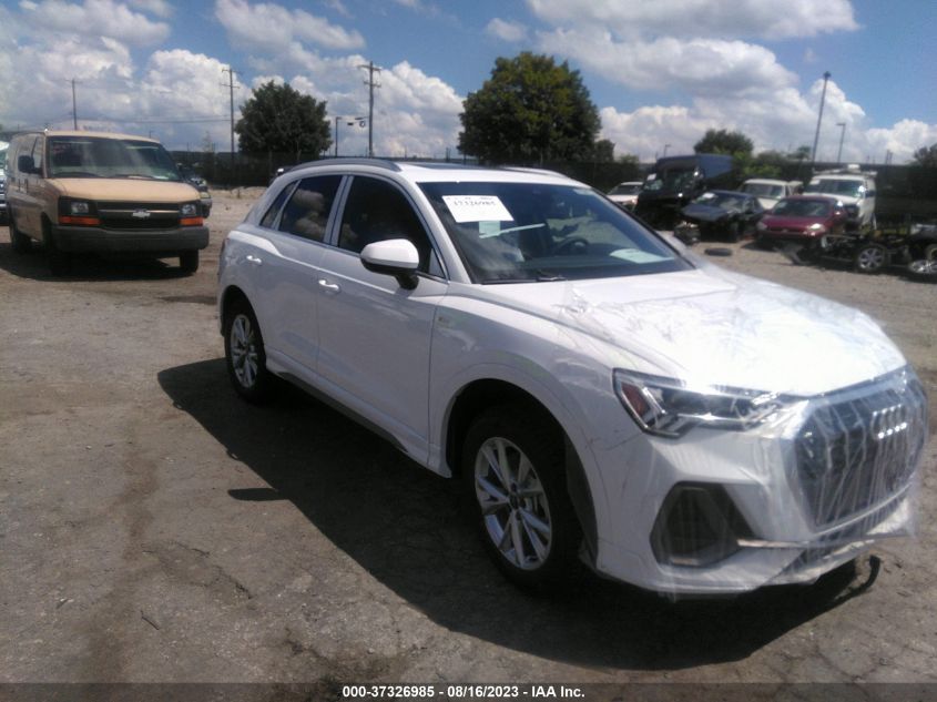 2023 Audi Q3 Premium 45 Tfsi S Line Quattro Tiptronic VIN: WA1DECF31P1152759 Lot: 37326985