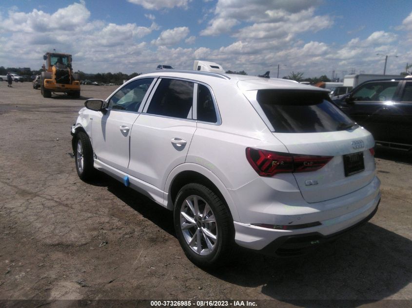 2023 Audi Q3 Premium 45 Tfsi S Line Quattro Tiptronic VIN: WA1DECF31P1152759 Lot: 37326985