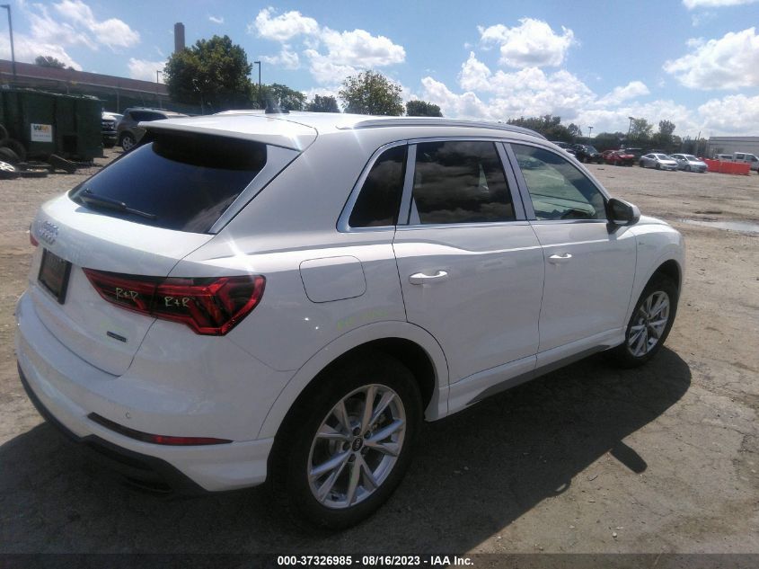 2023 Audi Q3 Premium 45 Tfsi S Line Quattro Tiptronic VIN: WA1DECF31P1152759 Lot: 37326985