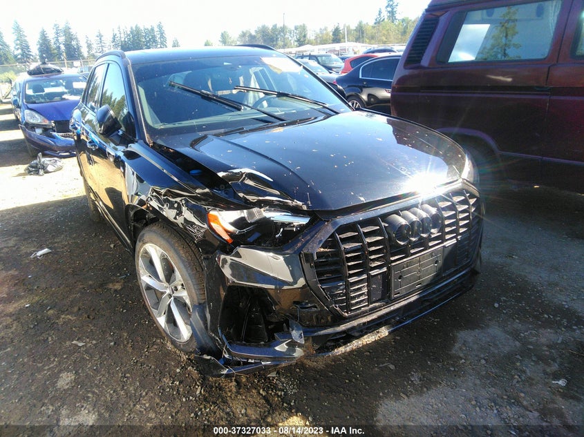 2021 Audi Q3 Premium 45 Tfsi S Line Quattro Tiptronic VIN: WA1DECF31M1011850 Lot: 37327033