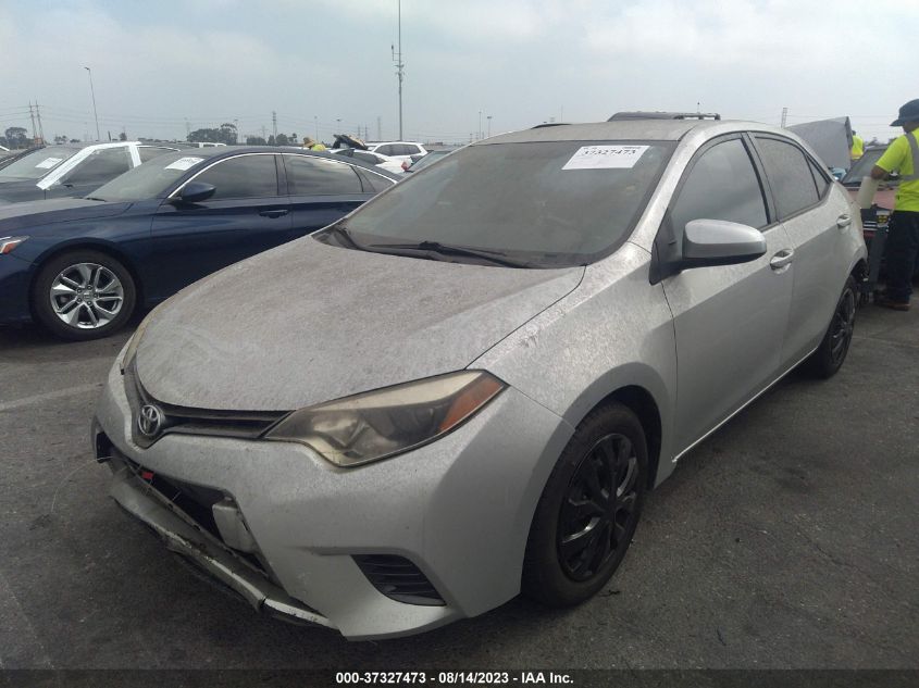 2015 Toyota Corolla Le VIN: 5YFBURHE1FP281676 Lot: 37327473