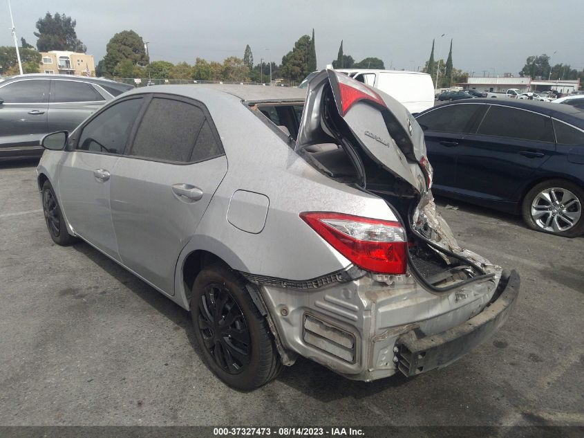 2015 Toyota Corolla Le VIN: 5YFBURHE1FP281676 Lot: 37327473