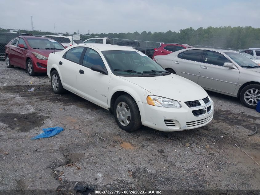 2004 Dodge Stratus Se VIN: 1B3EL36X04N138425 Lot: 37327719