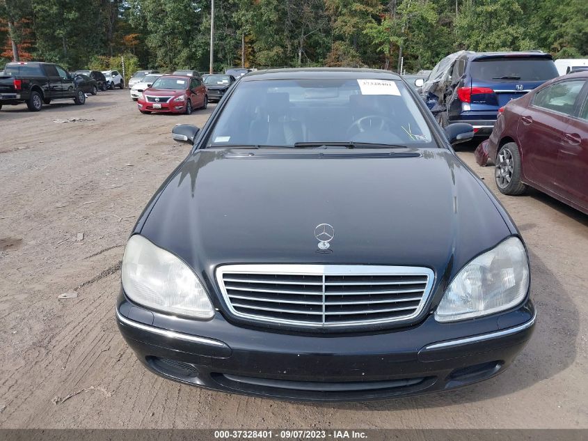 2002 Mercedes-Benz S-Class 4.3L VIN: WDBNG70J12A234615 Lot: 37328401