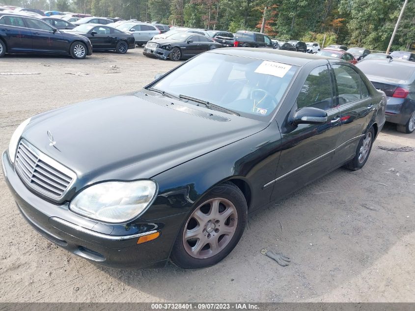 2002 Mercedes-Benz S-Class 4.3L VIN: WDBNG70J12A234615 Lot: 37328401