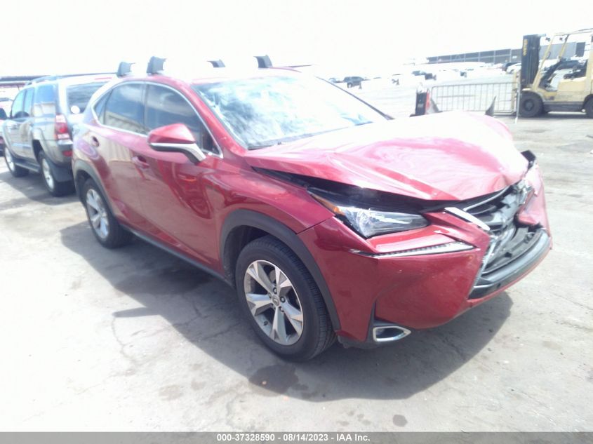 2017 Lexus Nx Nx Turbo VIN: JTJYARBZ1H2056378 Lot: 37328590