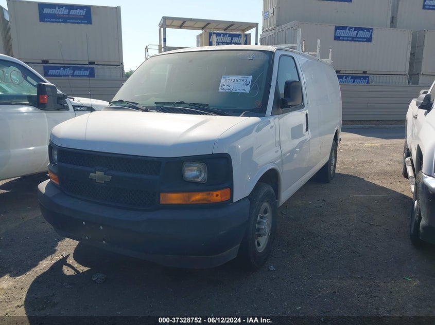 VIN 1GCWGAFF6H1339200 2017 CHEVROLET EXPRESS 2500 WORK VAN
