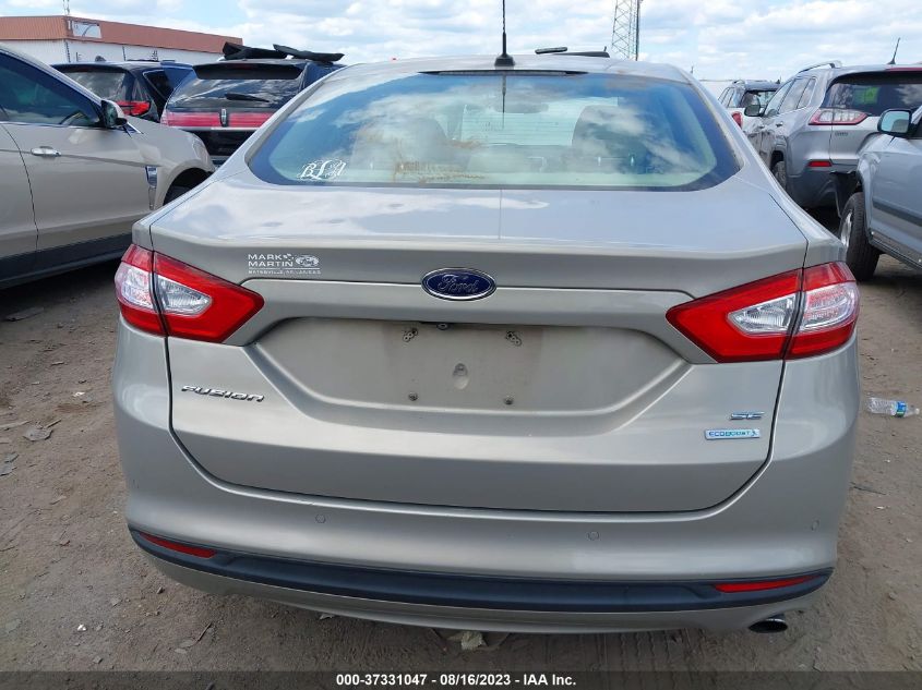 2015 Ford Fusion Se VIN: 3FA6P0HD0FR134857 Lot: 38335829