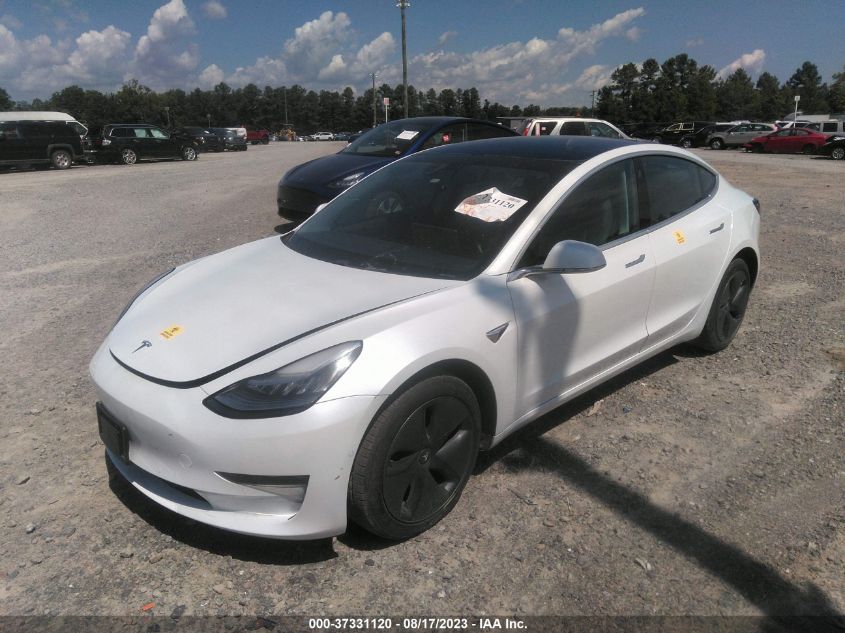 2020 Tesla Model 3 Long Range Dual Motor All-Wheel Drive VIN: 5YJ3E1EB8LF637142 Lot: 37331120