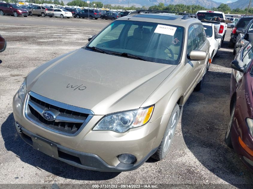 2008 Subaru Outback 2.5I Limited/2.5I Limited L.l. Bean Edition VIN: 4S4BP62C387354981 Lot: 37331282