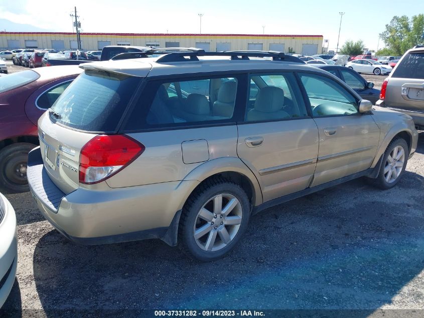 2008 Subaru Outback 2.5I Limited/2.5I Limited L.l. Bean Edition VIN: 4S4BP62C387354981 Lot: 37331282