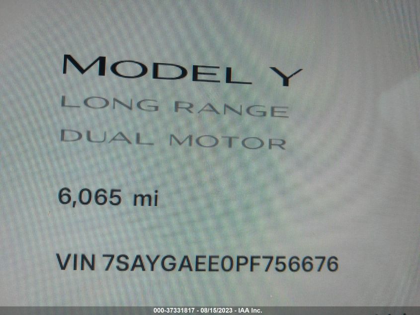 Фото: 7SAYGAEE0PF756676 - 7