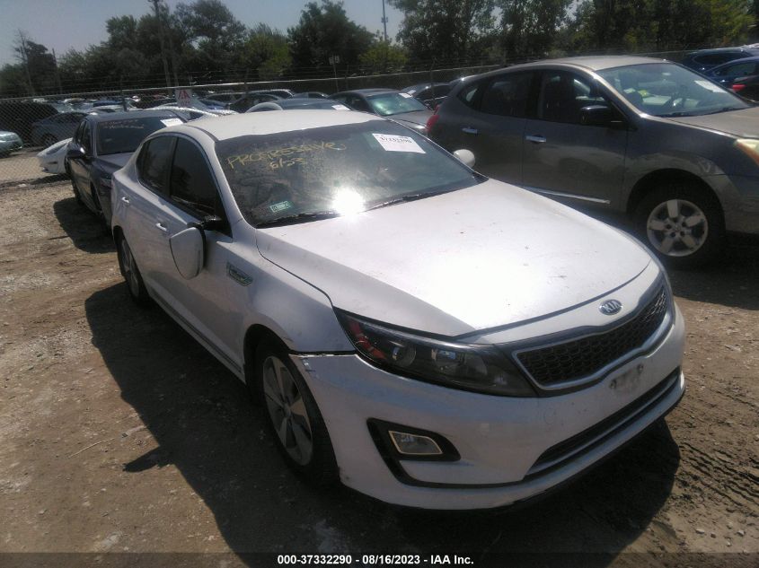 KNAGM4AD4E5064688 2014 Kia Optima Hybrid Lx